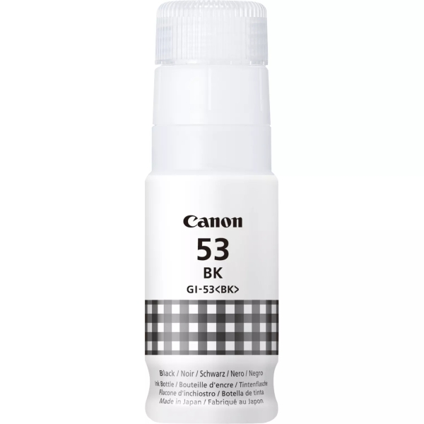 BOTELLA DE TINTA Canon GI53 Negro Botella de Tinta Original - GI53BK/4699C001