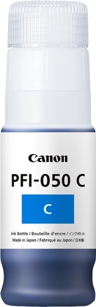 BOTELLA ORIGINAL Canon PFI050 Cyan Botella de Tinta Original - PFI050C/5699C001