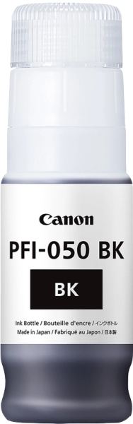 BOTELLA ORIGINAL Canon PFI050 Negro Botella de Tinta Original - PFI050BK/5698C001