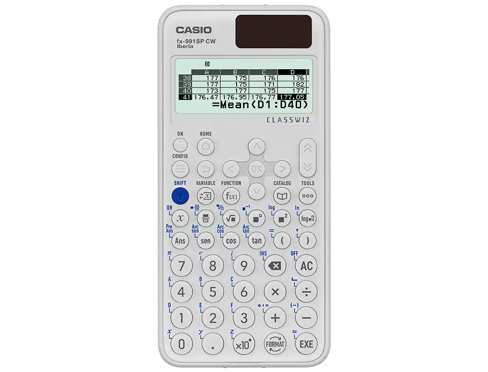 CALCULADORA CIENTIFICA CASIO FX991SP CW IBERIA 10+2 DIGITOS / 5 IDIOMAS / 560 FUNCIONES