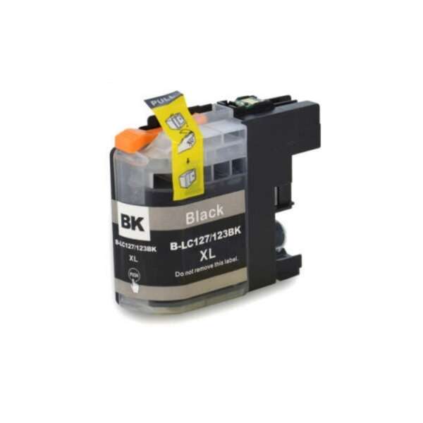 CARTUCHO COMPATIBLE Brother LC123XL/LC121XL Negro Cartucho de Tinta Generico - Reemplaza LC123BK/LC121BK