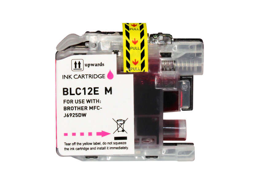 CARTUCHO COMPATIBLE Brother LC12E Magenta Cartucho de Tinta Generico - Reemplaza LC12EM