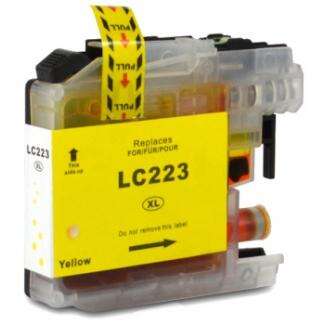 CARTUCHO COMPATIBLE Brother LC223/LC221 Amarillo Cartucho de Tinta Generico - Reemplaza LC223Y/LC221Y