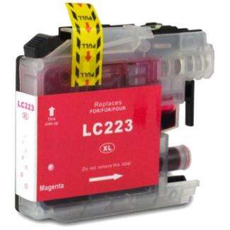 CARTUCHO COMPATIBLE Brother LC223/LC221 Magenta Cartucho de Tinta Generico - Reemplaza LC223M/LC221M