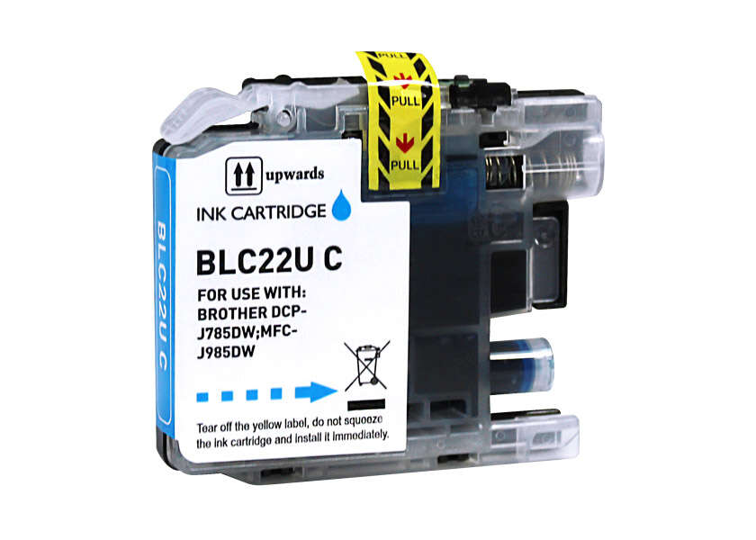 CARTUCHO COMPATIBLE Brother LC22U Cyan Cartucho de Tinta Generico - Reemplaza LC22UCBP