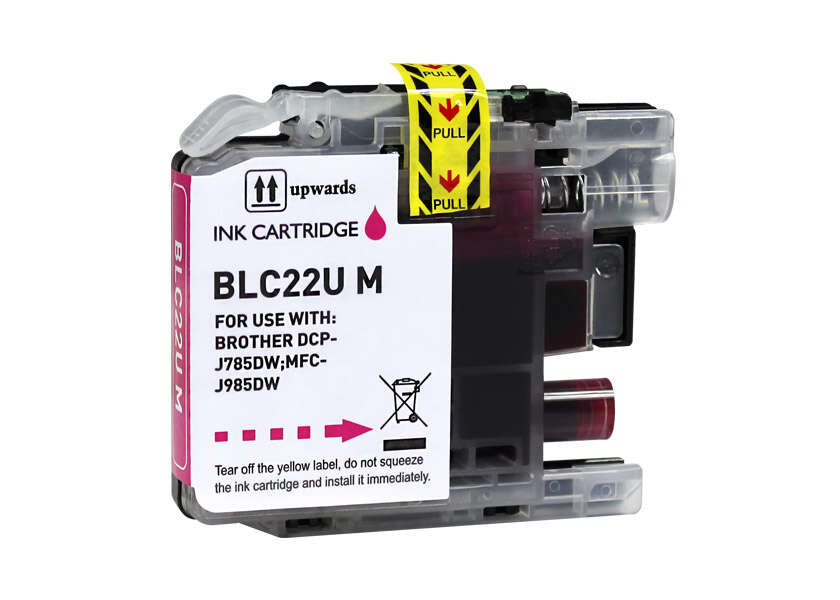 CARTUCHO COMPATIBLE Brother LC22U Magenta Cartucho de Tinta Generico - Reemplaza LC22UMBP