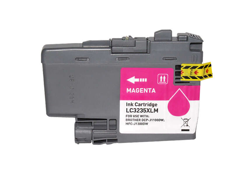 CARTUCHO COMPATIBLE Brother LC3235XL/LC3233 Magenta Cartucho de Tinta Generico - Reemplaza LC3235XLM/LC3233M