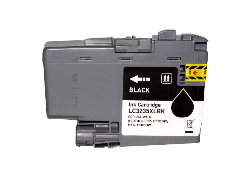 CARTUCHO COMPATIBLE Brother LC3235XL/LC3233 Negro Cartucho de Tinta Pigmentada Generico - Reemplaza LC3235XLBK/LC3233BK