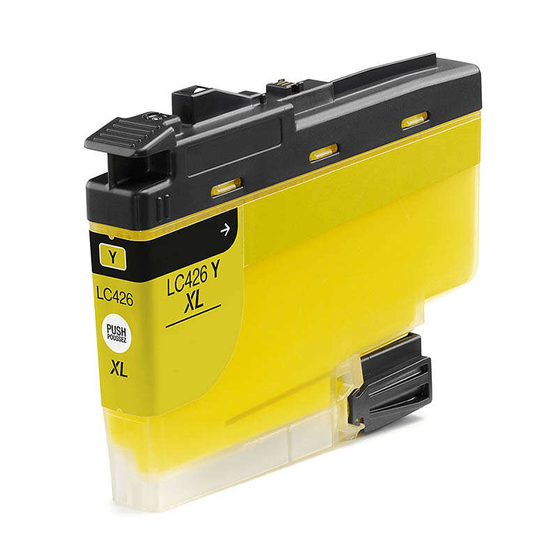 CARTUCHO COMPATIBLE Brother LC426XL Amarillo Cartucho de Tinta Pigmentada Generico - Reemplaza LC426XLY