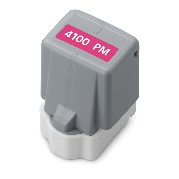 CARTUCHO COMPATIBLE Canon PFI4100 Magenta Photo Cartucho de Tinta Pigmentada Generico - Reemplaza PFI4100PM/6782C001