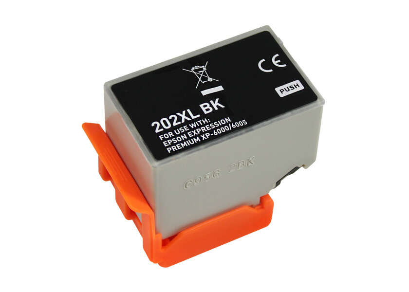 CARTUCHO COMPATIBLE Epson 202XL Negro Cartucho de Tinta Generico - Reemplaza C13T02G14010/C13T02E14010