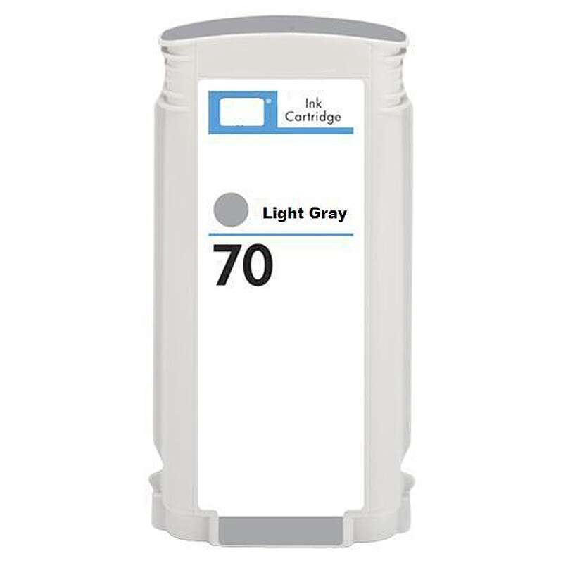 CARTUCHO COMPATIBLE Generico HP 70 Gris Claro Cartucho de Tinta Pigmentada - Reemplaza C9451A