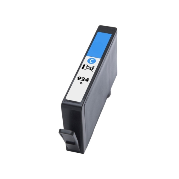 CARTUCHO COMPATIBLE Generico HP 924e XL Cyan Cartucho de Tinta - Reemplaza 4K0U7NE/4K0U3NE (Chip reforzado contra actualizaciones)