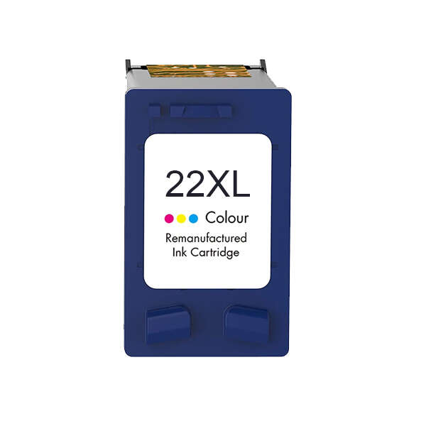 CARTUCHO COMPATIBLE Remanufacturado HP 22XL Color Cartucho de Tinta - Reemplaza C9352AE/C9352CE