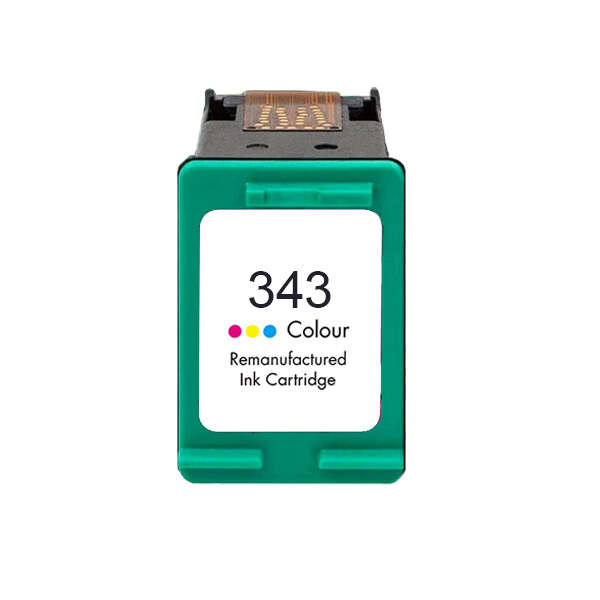 CARTUCHO COMPATIBLE Remanufacturado HP 343 Color Cartucho de Tinta - Reemplaza C8766EE