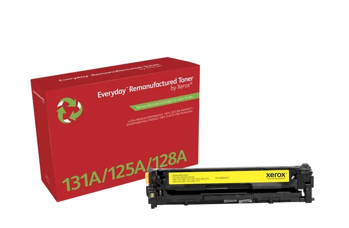 CARTUCHO COMPATIBLE Xerox Everyday Canon 716/731 Amarillo Cartucho de Toner Remanufacturado - Reemplaza 1977B002/6269B002