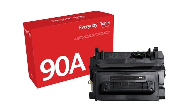 CARTUCHO COMPATIBLE Xerox Everyday HP CE390A Negro Cartucho de Toner Generico - Reemplaza 90A