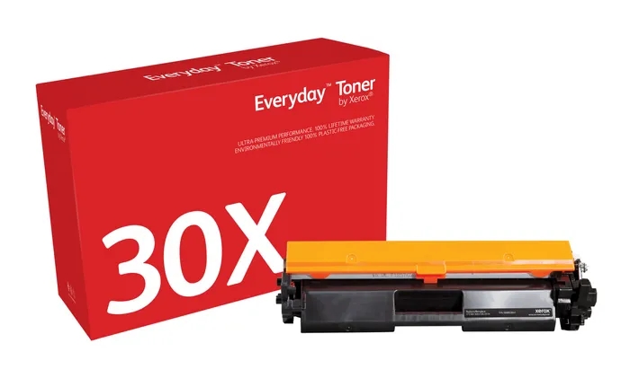 CARTUCHO COMPATIBLE Xerox Everyday HP CF230X Negro Cartucho de Toner Generico - Reemplaza 30X
