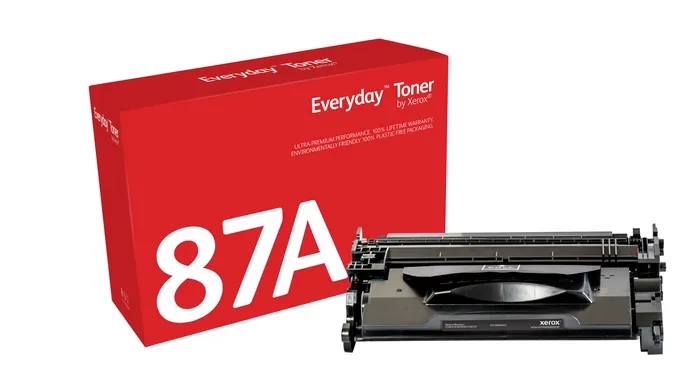 CARTUCHO COMPATIBLE Xerox Everyday HP CF287A Negro Cartucho de Toner Generico - Reemplaza 87A