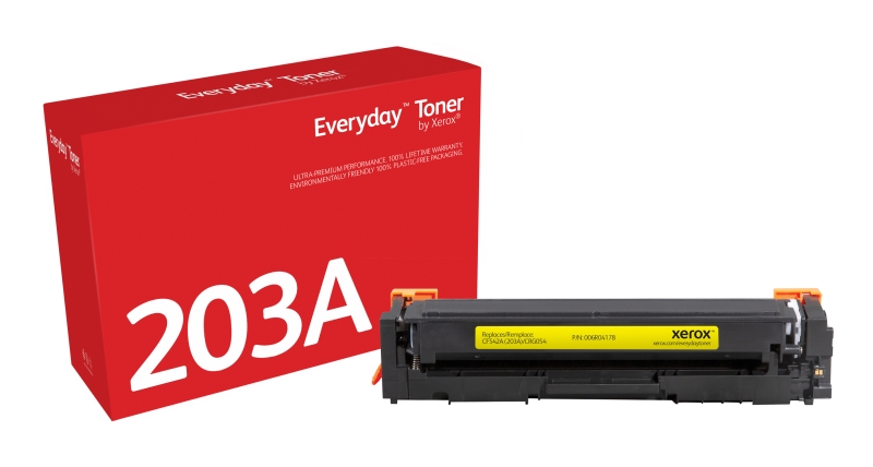 CARTUCHO COMPATIBLE Xerox Everyday HP CF542A Amarillo Cartucho de Toner Generico - Reemplazo 203A