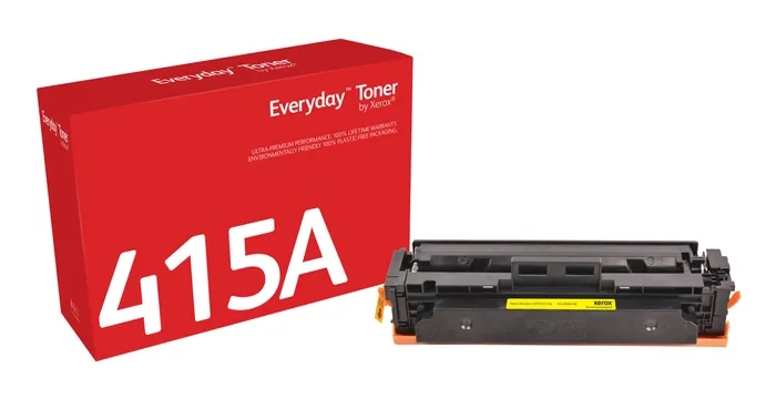 CARTUCHO COMPATIBLE Xerox Everyday HP W2032A Amarillo Cartucho de Toner Generico - Reemplaza 415A