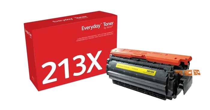 CARTUCHO COMPATIBLE Xerox Everyday HP W2132X Amarillo Cartucho de Toner Generico - Reemplaza 213X