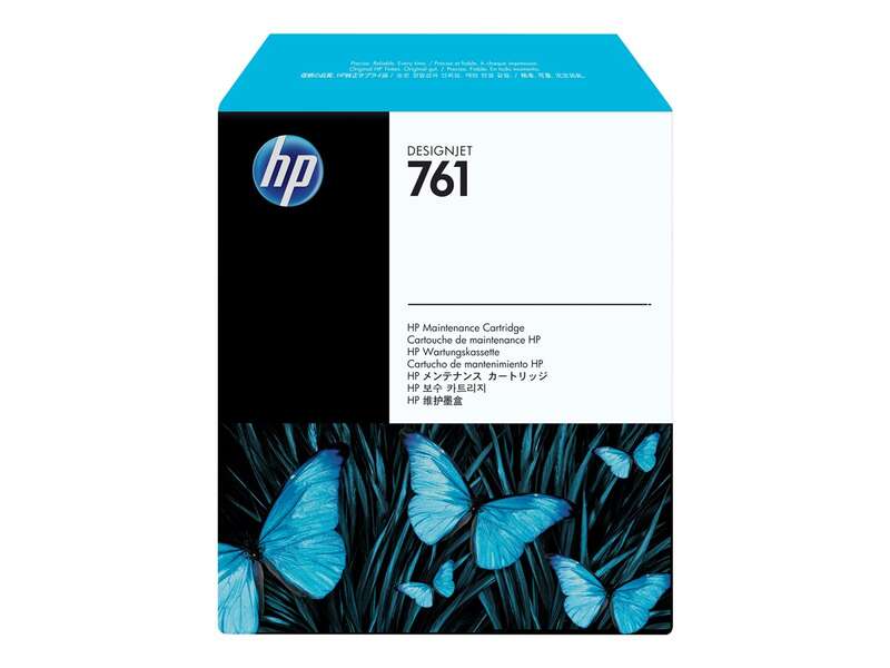 CARTUCHO DE MANTENIMIENTO HP 761 Transparente Cartucho de Mantenimiento Limpiador Original - CH649A