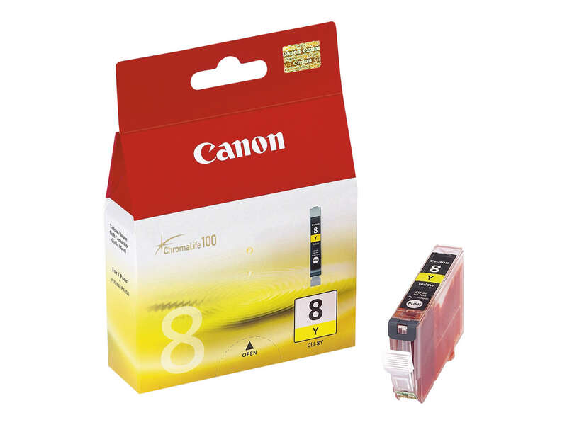 CARTUCHO ORIGINAL  Canon CLI8 Amarillo Cartucho de Tinta Original - 0623B001