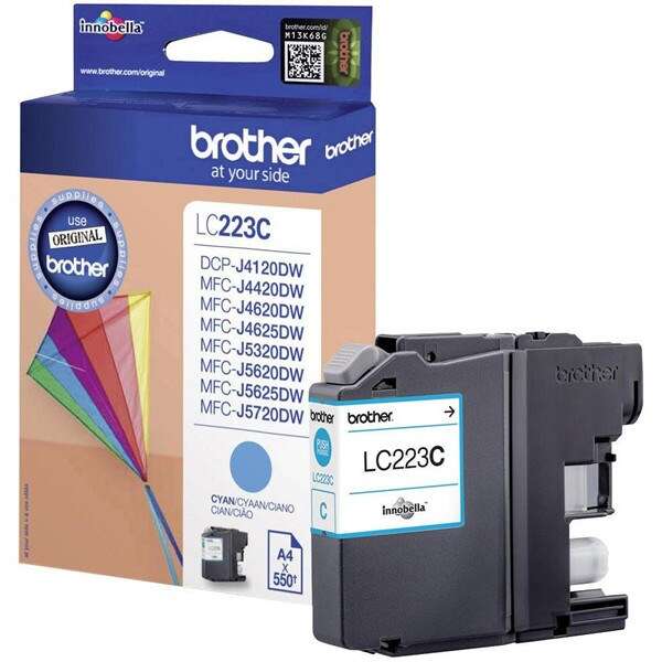 CARTUCHO ORIGINAL Brother LC223 Cyan Cartucho de Tinta Original - LC223CBP