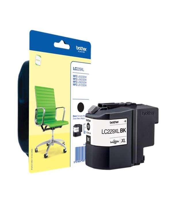 CARTUCHO ORIGINAL Brother LC229XL Negro Cartucho de Tinta Original - LC229XLBKBP