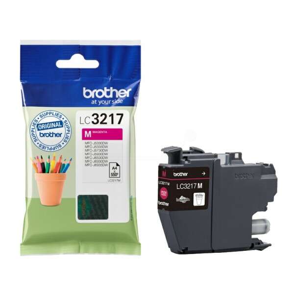 CARTUCHO ORIGINAL Brother LC3217 Magenta Cartucho de Tinta Original - LC3217M