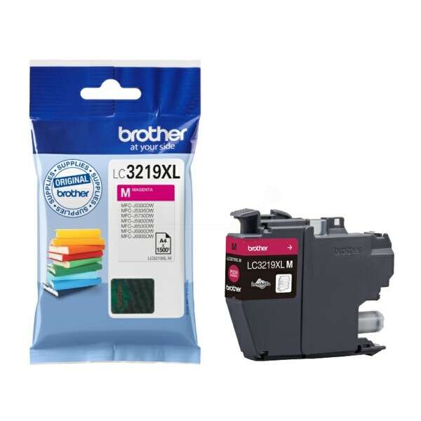 CARTUCHO ORIGINAL Brother LC3219XL Magenta Cartucho de Tinta Original - LC3219XLM