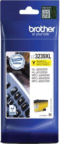 CARTUCHO ORIGINAL Brother LC3239XL Amarillo Cartucho de Tinta Original - LC3239XLY
