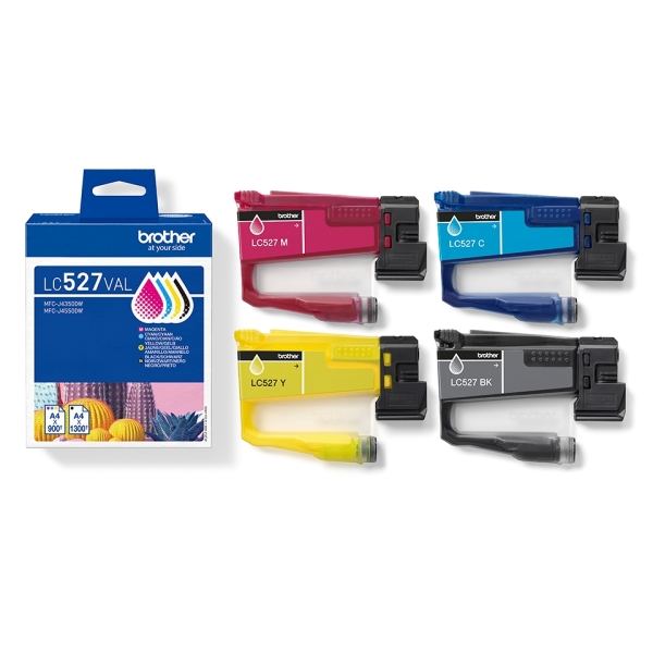CARTUCHO ORIGINAL Brother LC527 Pack de 4 Cartuchos de Tinta Originales - LC527VAL