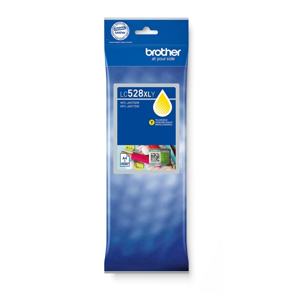 CARTUCHO ORIGINAL Brother LC528XL Amarillo Cartucho de Tinta Original - LC528XLY