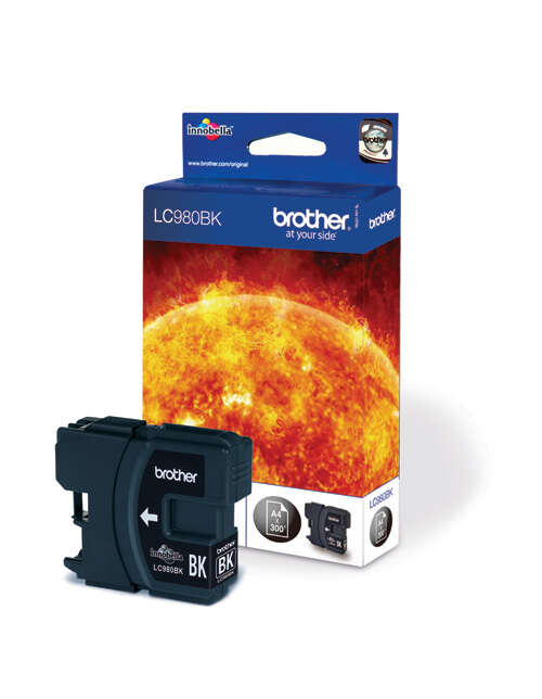CARTUCHO ORIGINAL Brother LC980 Negro Cartucho de Tinta Original - LC980BK