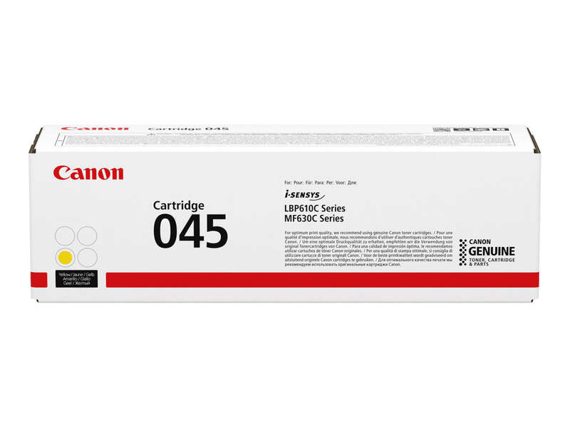 CARTUCHO ORIGINAL Canon 045 Amarillo Cartucho de Toner Original - 1239C002