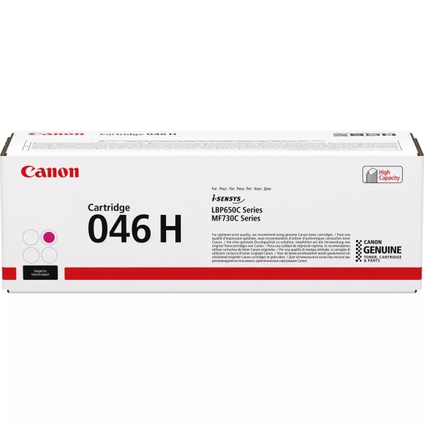 CARTUCHO ORIGINAL Canon 046H Magenta Cartucho de Toner Original - 1252C002