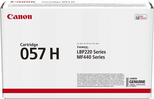 CARTUCHO ORIGINAL Canon 057H Negro Cartucho de Toner Original - 3010C002/3010C004