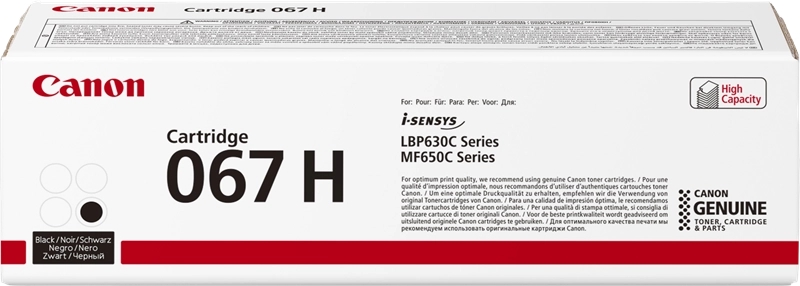 CARTUCHO ORIGINAL Canon 067H Negro Cartucho de Toner Original - 5106C002