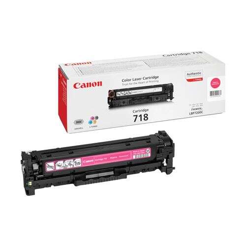 CARTUCHO ORIGINAL Canon 718 Magenta Cartucho de Toner Original - 2660B002/2660B014