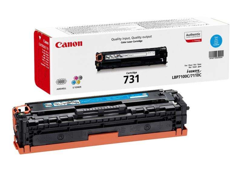 CARTUCHO ORIGINAL Canon 731 Cyan Cartucho de Toner Original - 6271B002