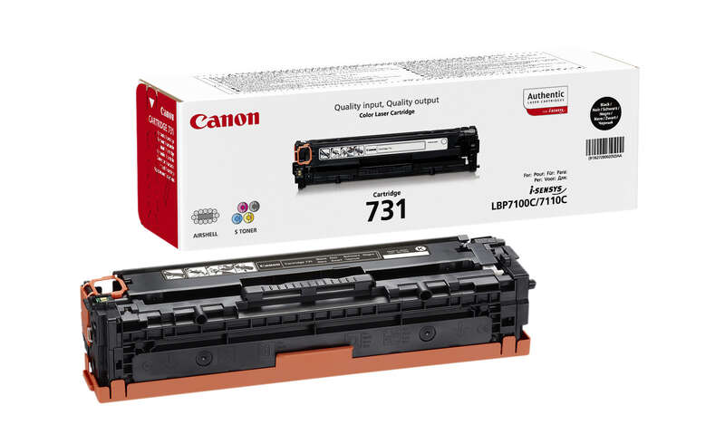 CARTUCHO ORIGINAL Canon 731 Negro Cartucho de Toner Original - 6272B002