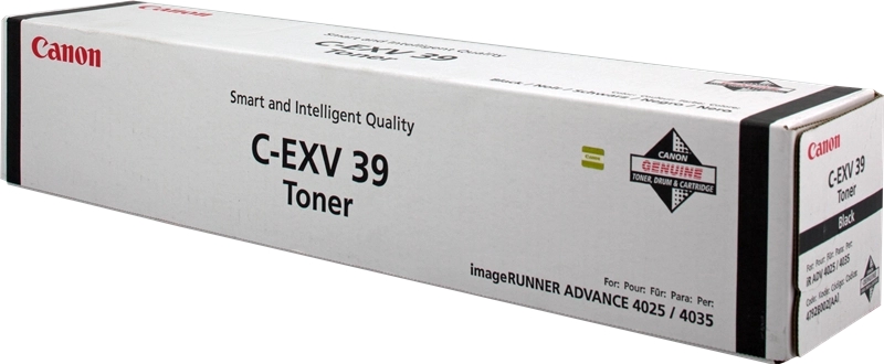 CARTUCHO ORIGINAL Canon CEXV39 Negro Cartucho de Toner Original - 4792B002
