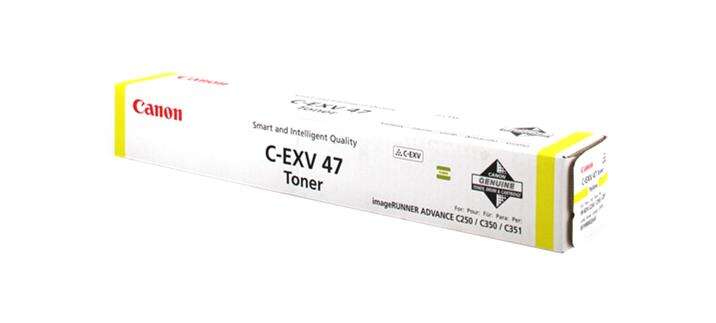 CARTUCHO ORIGINAL Canon CEXV47 Amarillo Cartucho de Toner Original - 8519B002