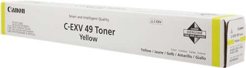 CARTUCHO ORIGINAL Canon CEXV49 Amarillo Cartucho de Toner Original - 8527B002
