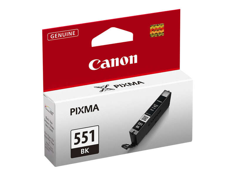 CARTUCHO ORIGINAL Canon CLI551 Negro Cartucho de Tinta Original - 6508B001