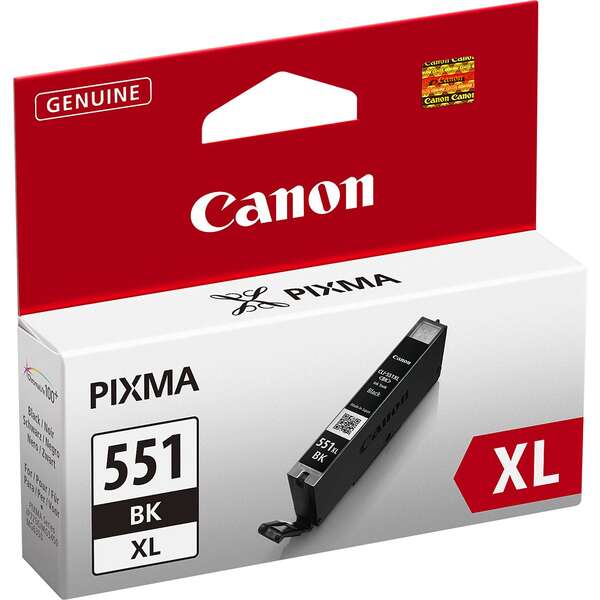 CARTUCHO ORIGINAL Canon CLI551XL Negro Cartucho de Tinta Original - 6443B001