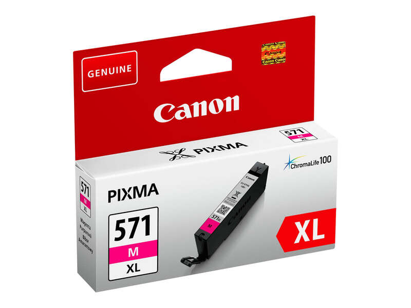 CARTUCHO ORIGINAL Canon CLI571XL Magenta Cartucho de Tinta Original - 0333C001