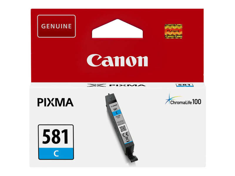 CARTUCHO ORIGINAL Canon CLI581 Cyan Cartucho de Tinta Original - 2103C001